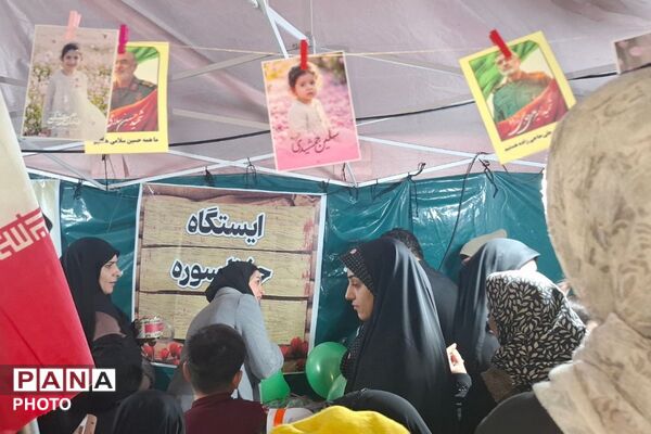 اجتماع با شکوه شهرستان ملارد در چهلم شهدای میناب