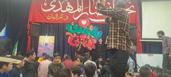 هیئت هفتگی دانش آموزی انصار المهدی نیشابور 