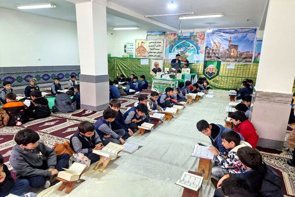 محافل انس با قرآن در ماه مهمانی خدا در مدارس بهبهان