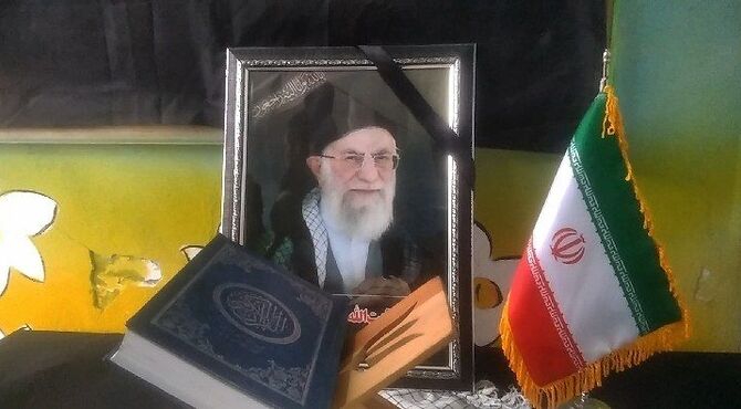 بزرگداشت شهادت رهبر معظم انقلاب در دبستان شریعتی فر