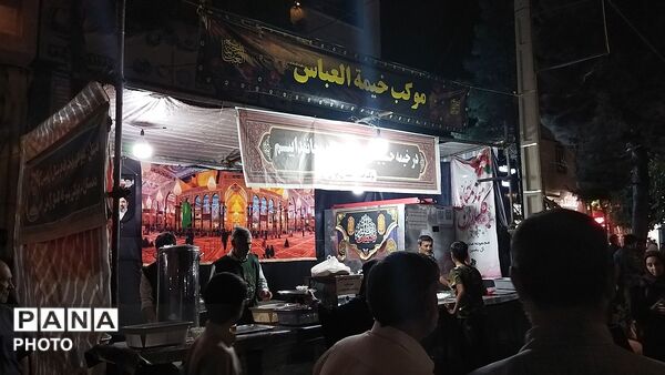 موکب خیمه العباس در شب صد و هفتاد و سوم 