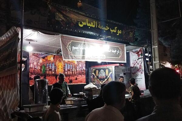 موکب خیمه العباس در شب صد و هفتاد و سوم 