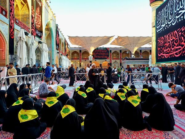 حضور کاروان فعالان طرح توانمندسازی و تحول اجتماع‌محور مازندران در عتبات عالیات 