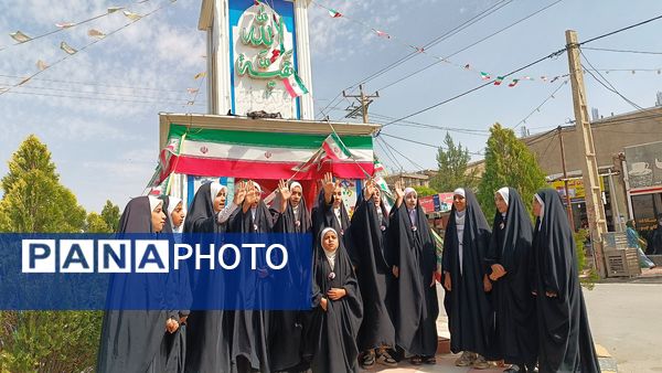 اجرای سرودهای پاتوقی به مناسبت عید غدیر خم در شهرستان مارگون