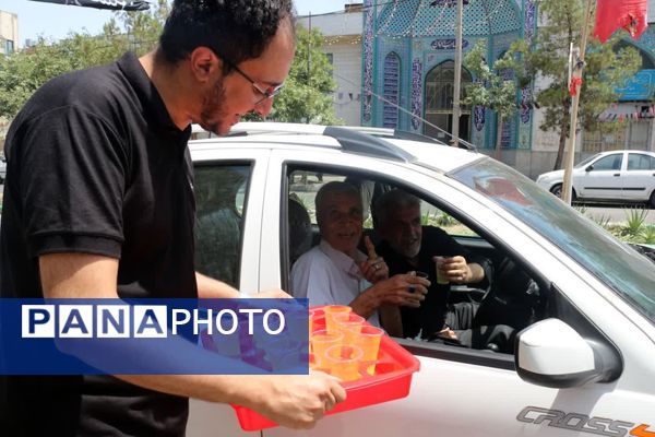 موکب مسجد حضرت صاحب الزمان(عج) در روز عاشورا