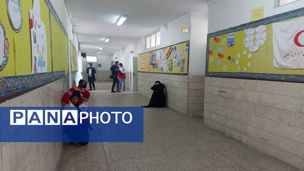 برنامه متمرکز مانور سراسری زلزله در زنجان