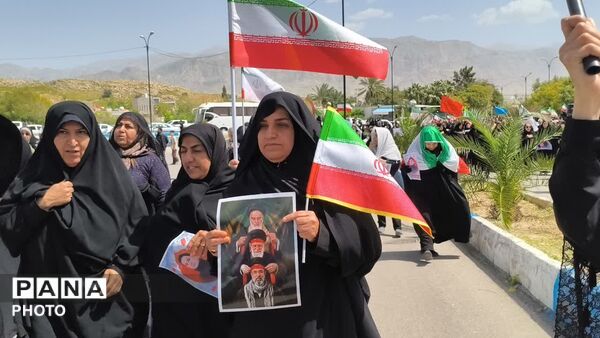 تشییع شهید والامقام حسین هاشم‌پور  در گچساران