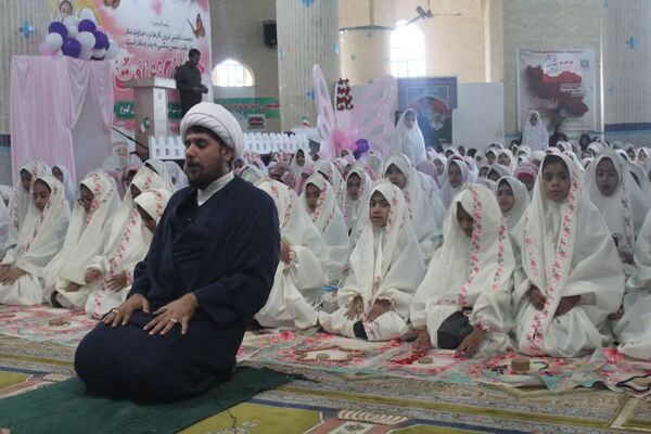 جشن تکلیف ۶۰۰ دختر کهنوجی  