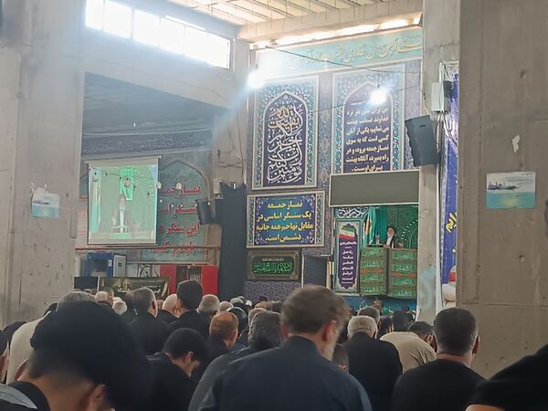 دومین نماز جمعه ماه محرم در نیشابور 