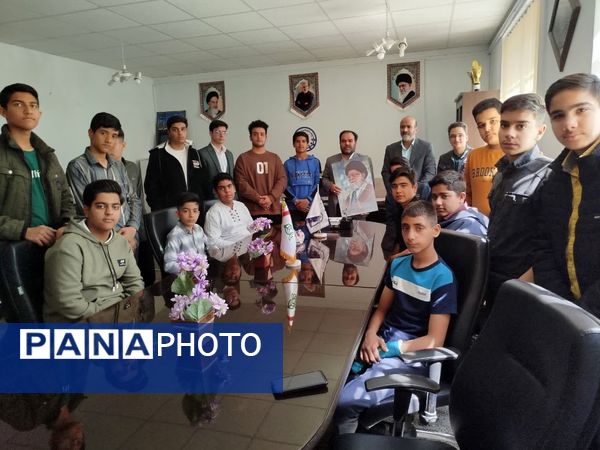  دیدار مسئولین اتحادیه انجمن اسلامی مدارس شهرستا‌ن با معاون پرورشی و تربیت بدنی کاشمر