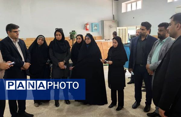 روز پرکار هیات استانداری در شرق هرمزگان