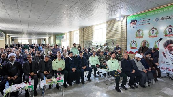 مراسم گرامیداشت شهدای راه‌خدمت و سالروز آزادسازی خرمشهر در سنندج