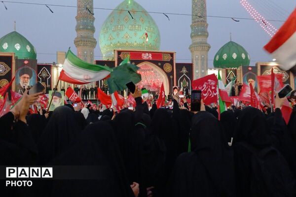 وداع با آقای شهید ایران در آستان مقدس جمکران