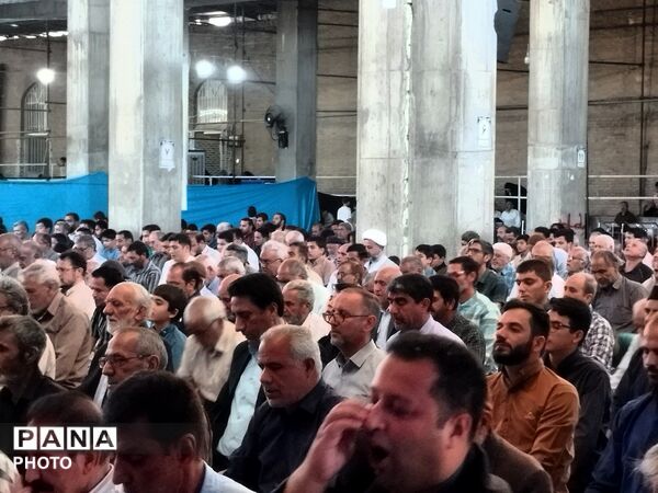 آخرین نماز جمعه شهریور ماه در مسجد جامع شهرستان نیشابور