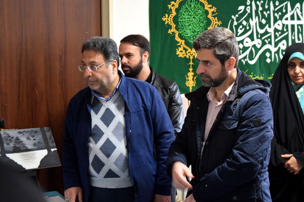 مدرسه امام حسین (ع) میزبان مسئولان اداره‌کل در جشنواره ماها