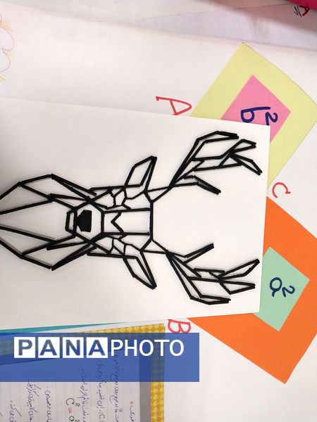 برپایی نمایشگاه ریاضی در دبیرستان آرمینه مصلی‌نژاد