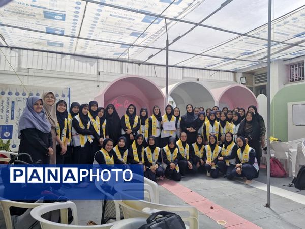اردوی آموزشی مهارتی پیشتازان دختر آموزش و پرورش ناحیه ۳