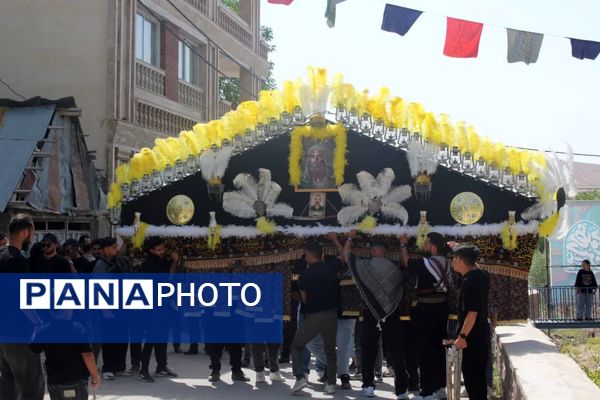 مراسم تاسوعا حسینی در شهرستان فیروزکوه