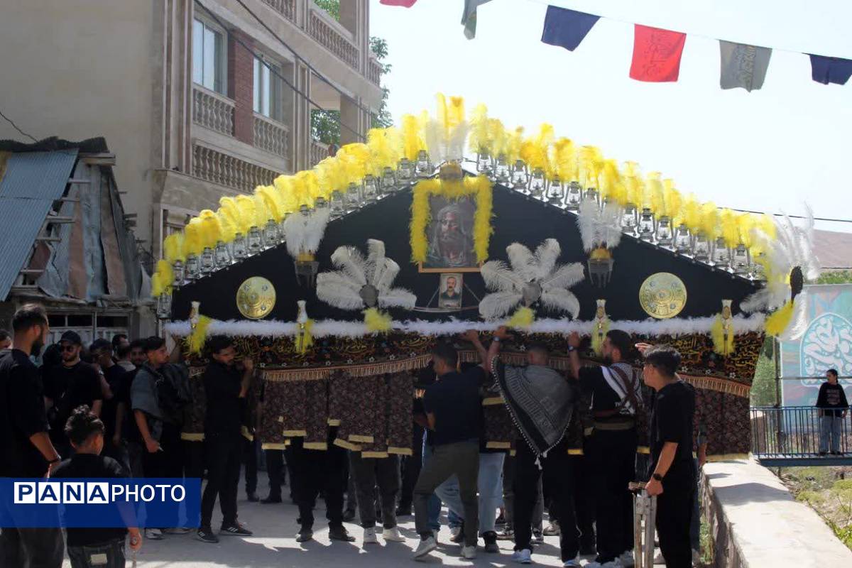 مراسم تاسوعا حسینی در شهرستان فیروزکوه