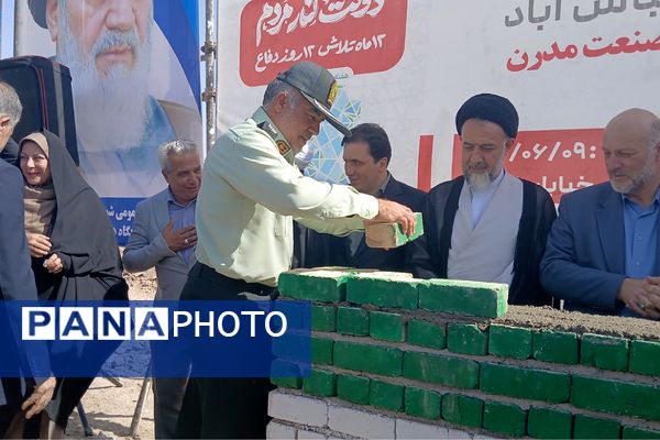 خشت گذاری مدارس ، قدمی در راستای ارتقای آموزش 