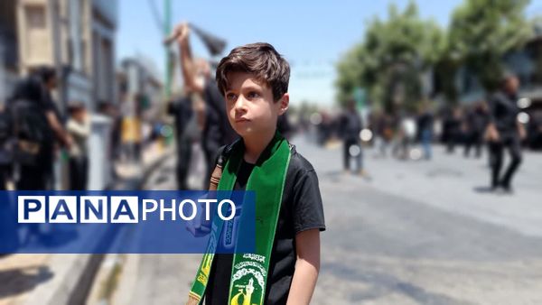 حضور پرشور کودکان و نوجوانان یاسوجی در روز عاشورا 