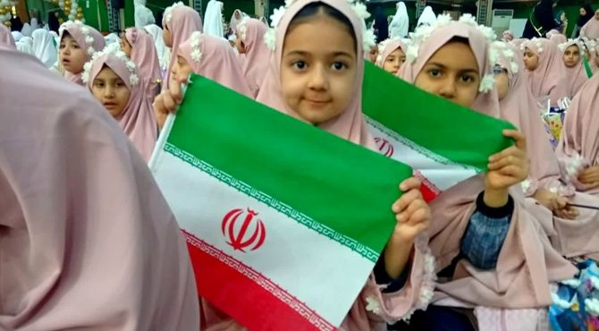 جشن تکلیف فرشته های کوچک کلاس سومی یزدی