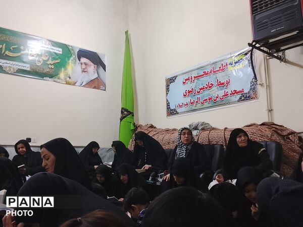  مراسم شب قدر در مسجد شهدای گمنام 