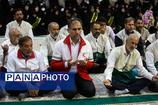 آیین خطبه خوانی خادمان حرم حضرت معصومه(س) به مناسبت روز قم