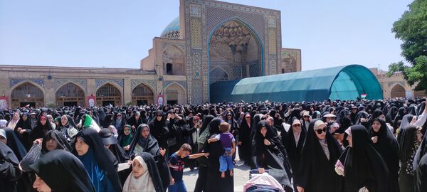 راهپیمایی مردم قزوین در جمعه خشم ونصر 