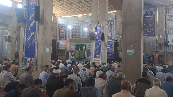 نماز جمعه در دهه سوم محرم در نیشابور