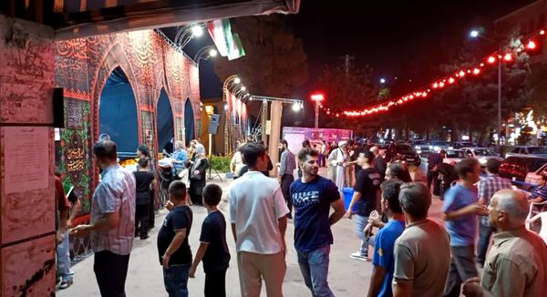 قرارگاه شهید دکتر طهرانچی و موکب شهدای دانشجو در دانشگاه آزاد کرج برپا شد
