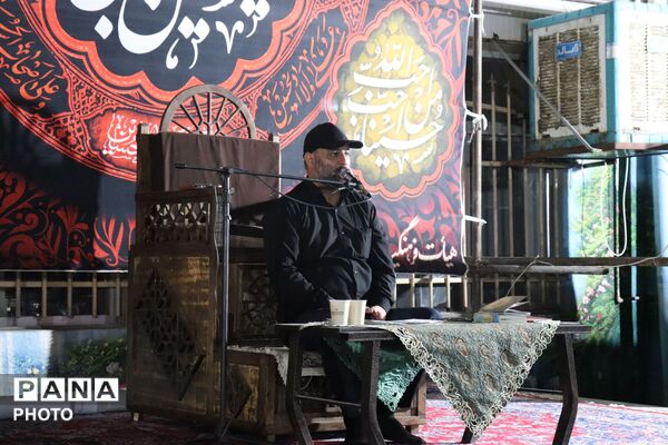 سوگواره هیئت فرهنگیان در مدرسه ایران‌تایر اسلامشهر