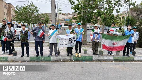 یادبود سبز؛ نهال‌ها در لردگان، خاطره‌ شهدا در میناب