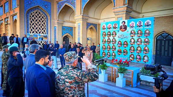 نمایش اقتدار بسیج با حضور مسئولین کشوری