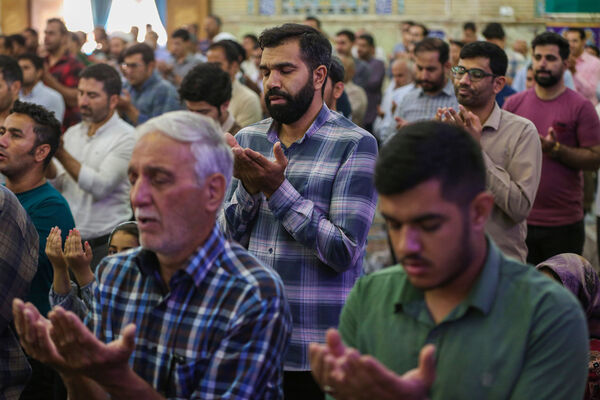 نماز عید قربان در مسجد مقدس جمکران