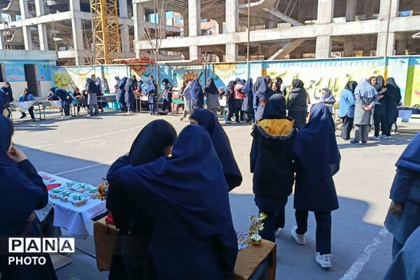 رنگِ خلاقیت در مدرسه رستمرودی پیچید