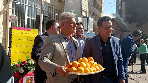 افتتاحیه طرح آهن یاری در دبیرستان کوثر فرهنگیان