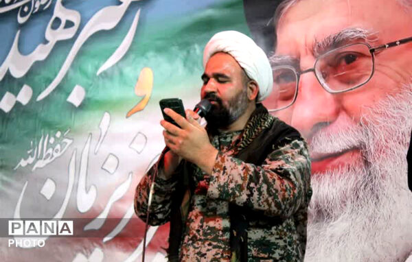 مراسم اربعین رهبر شهید انقلاب اسلامی در مسجد امام حسین (ع) خاتم