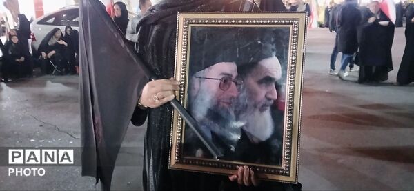 حضور پررنگ مردمان هشتگرد در راهپیمایی هرشب 