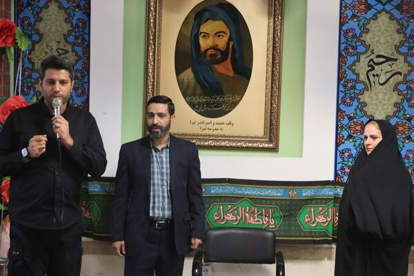  گرامیداشت شهادت حضرت زهرا در دبستان ناصر تبرا 