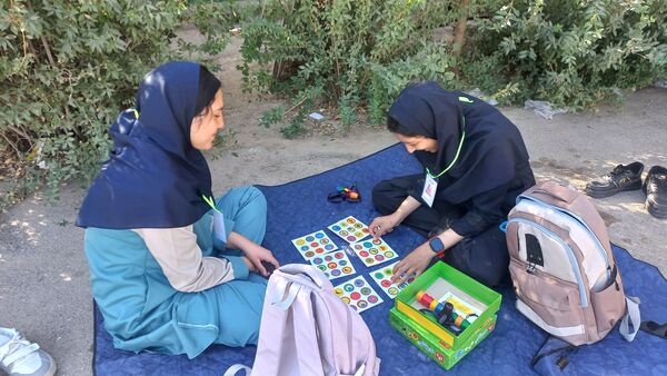 شادی و نشاط در روز جهانی کودک در دبستان لطیفه 