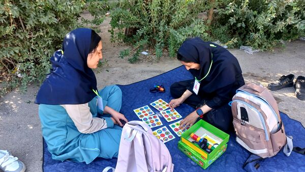 شادی و نشاط در روز جهانی کودک در دبستان لطیفه 