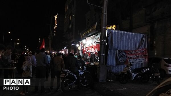 موکب خیمه العباس در شب صد و هشتادم 