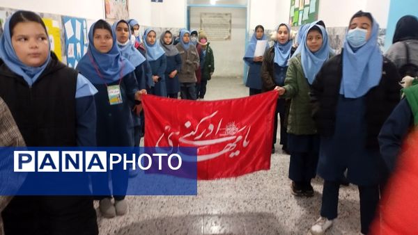 مراسم سه شنبه های مهدوی در  مدرسه فرهنگ خلیل آباد