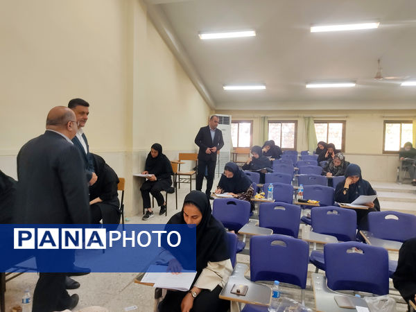 بازدید مدیرکل آموزش و پرورش مازندران از برگزاری آزمون‌ استخدامی فرهنگیان در بابلسر