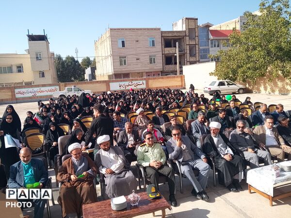 آیین بازگشایی مدرسه قلم‌چی الشتر 