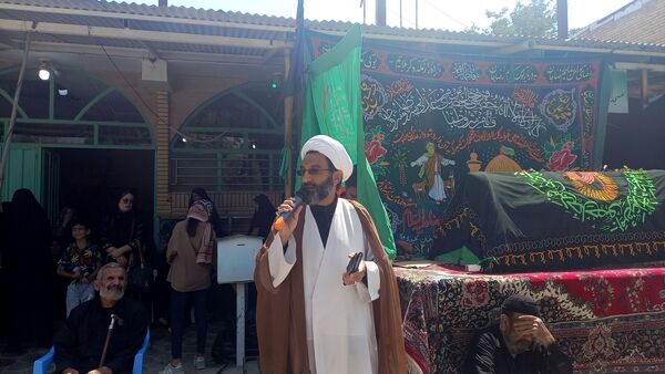 خیابان‌های بن، رنگ ماتم گرفت: تشییع نمادین پیکر امام هشتم