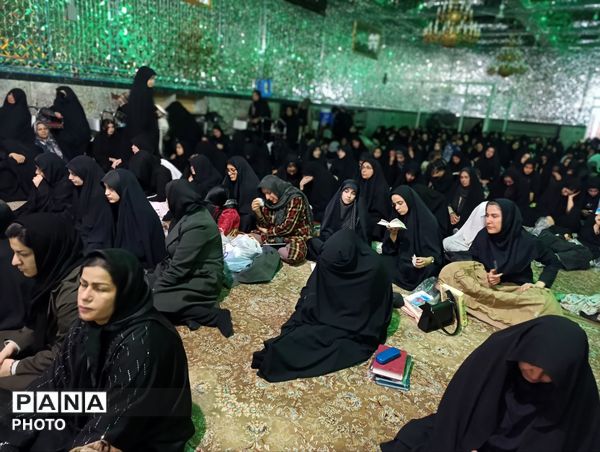 مراسم احیا شب های قدر در تکیه ابوالفضلی نیشابور 