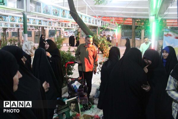 مراسم سالگرد جانباز شهید حسن جعفری در قم