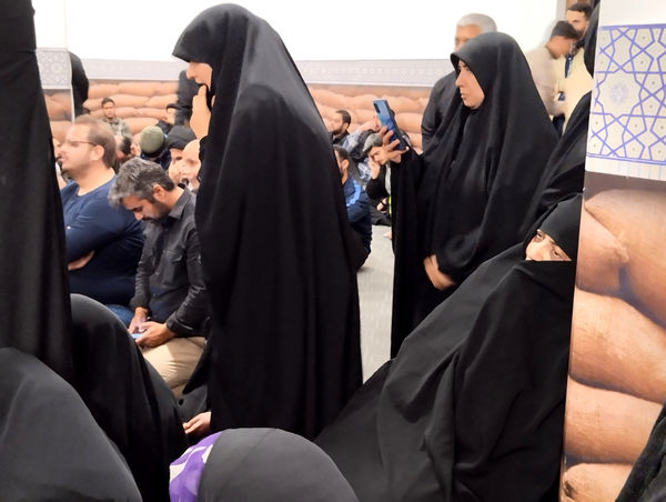 وداع با پیکر شهید «محسن صداقت» در معراج الشهدای قم